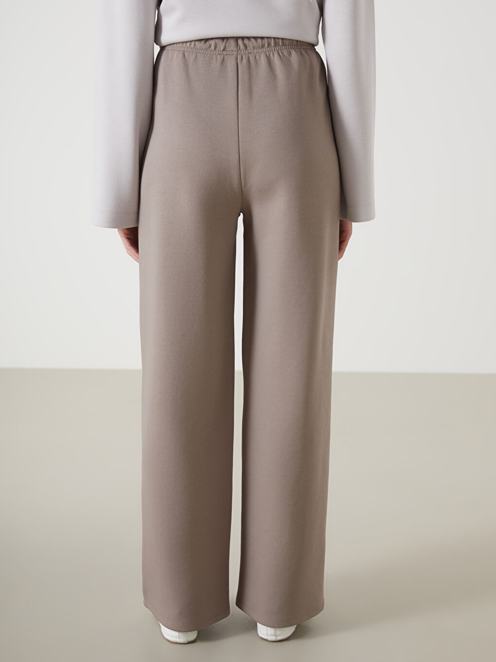 LCW Vision Women's Sweatpants with Elastic Waist -W4CB70Z8-GY7