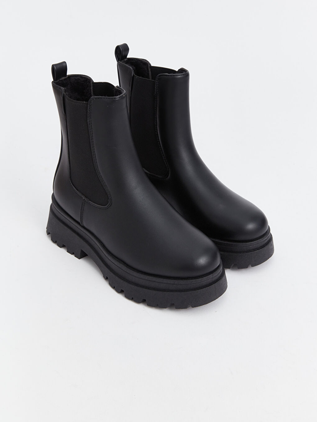 Leather-Look Women's Boots