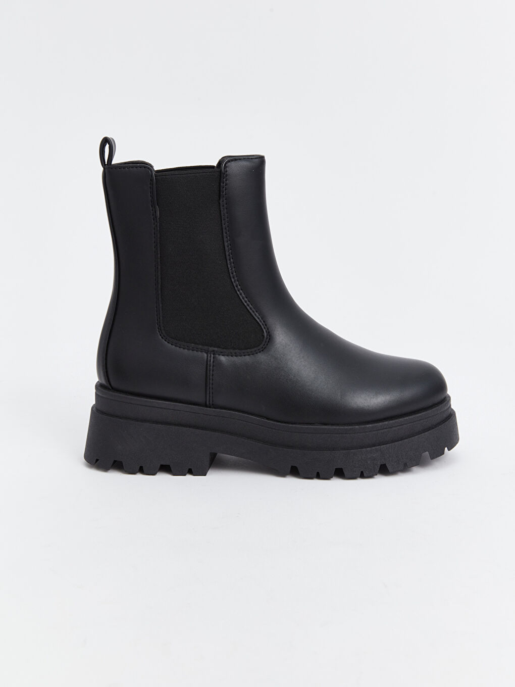 Leather-Look Women's Boots-1