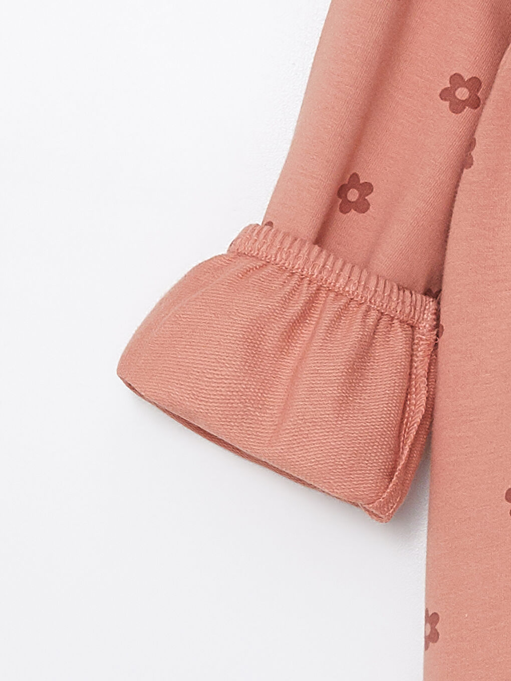 فستان للبنات كم طويل ياقة دائرية بنقشة البولكا دوت-2