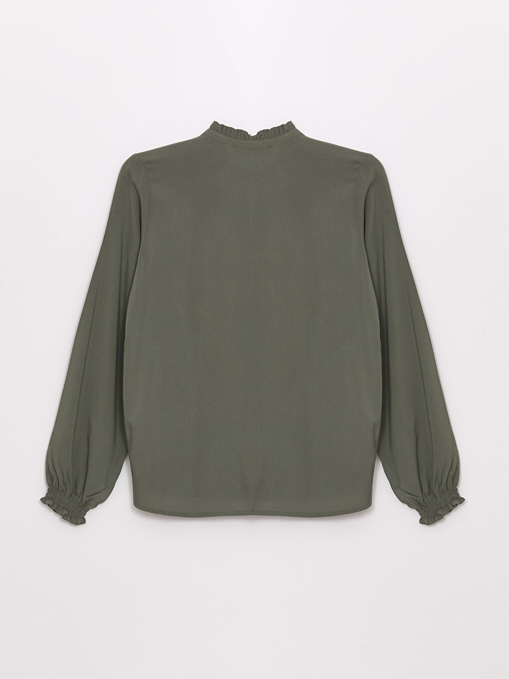 Tie Neck Women's Blouse-6