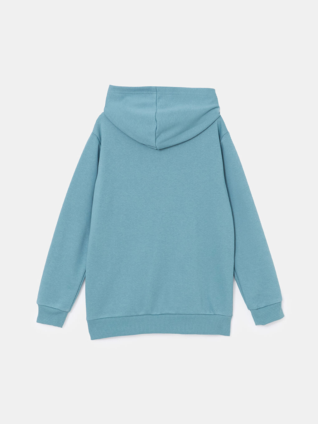 LCW Kids Yeşil Kapüşonlu Erkek Çocuk Sweatshirt - 1