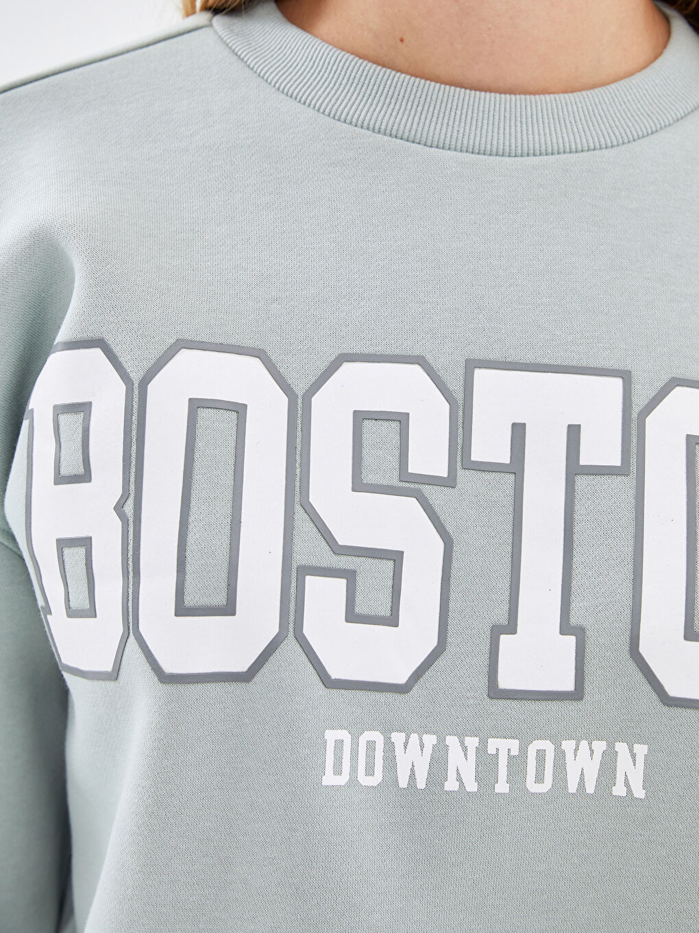 Sweatshirt Imprimé à Col Rond pour Femmes-2