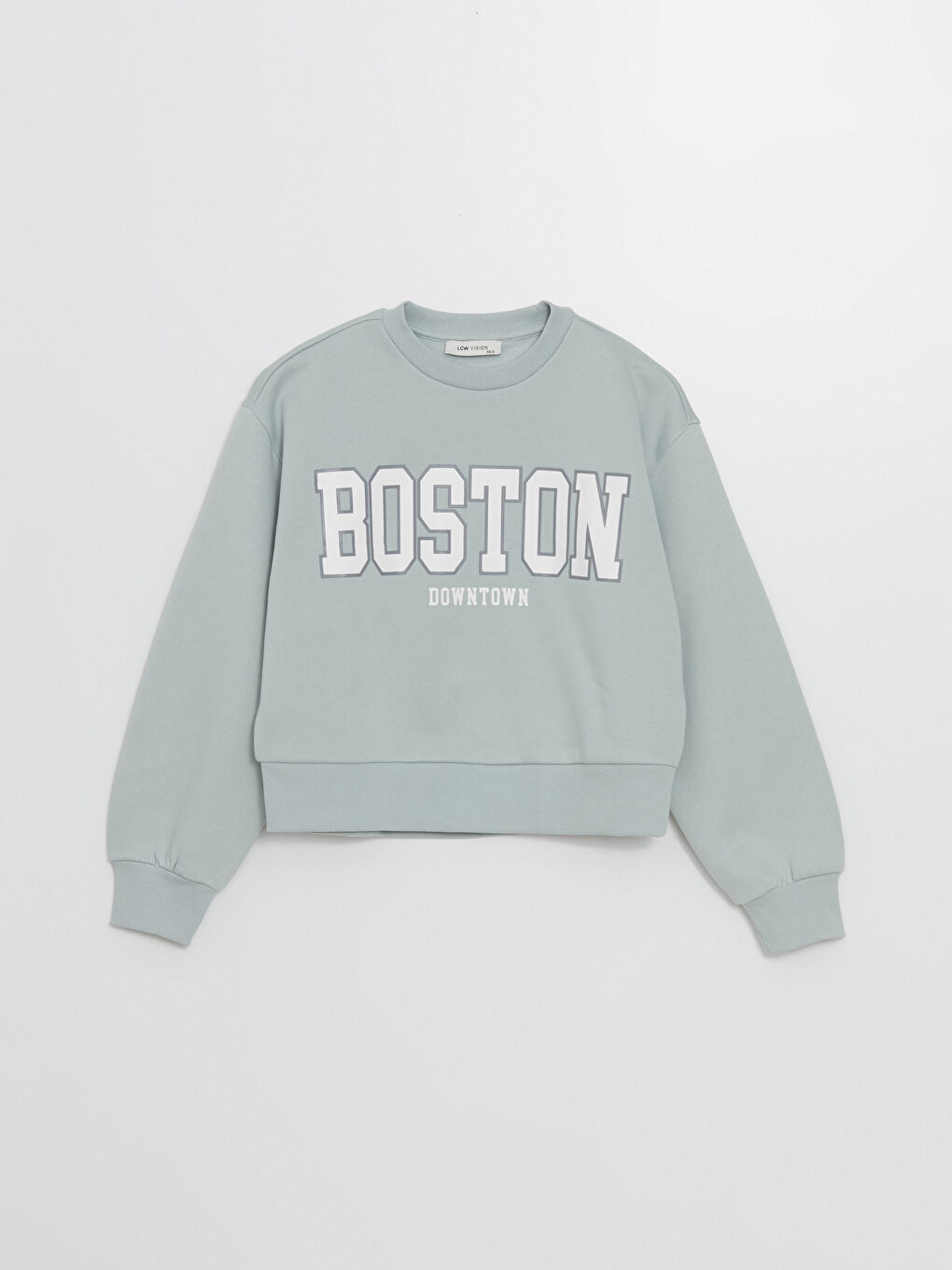 Sweatshirt Imprimé à Col Rond pour Femmes-4