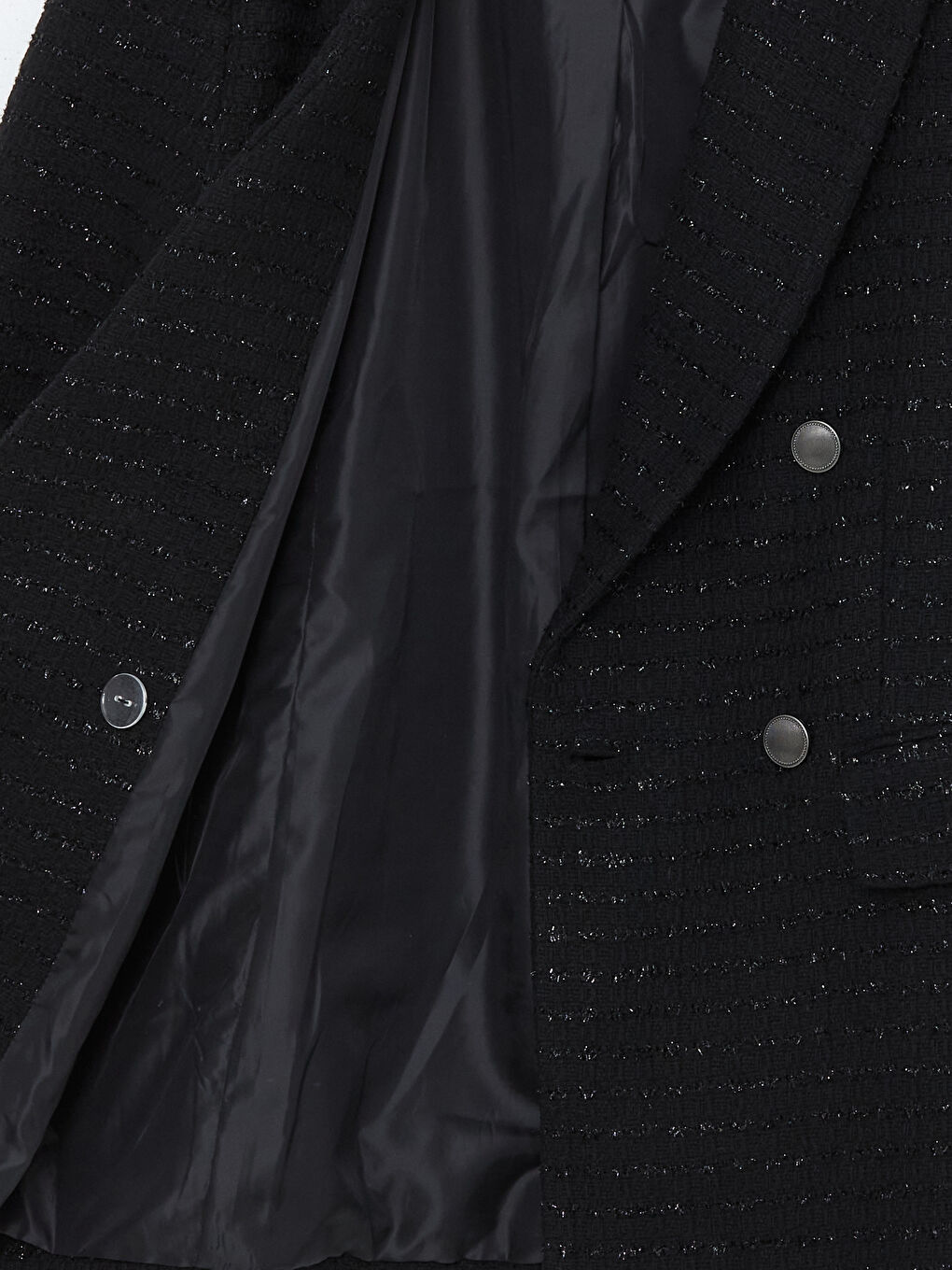 Blazer En Tweed Pour Femmes-6