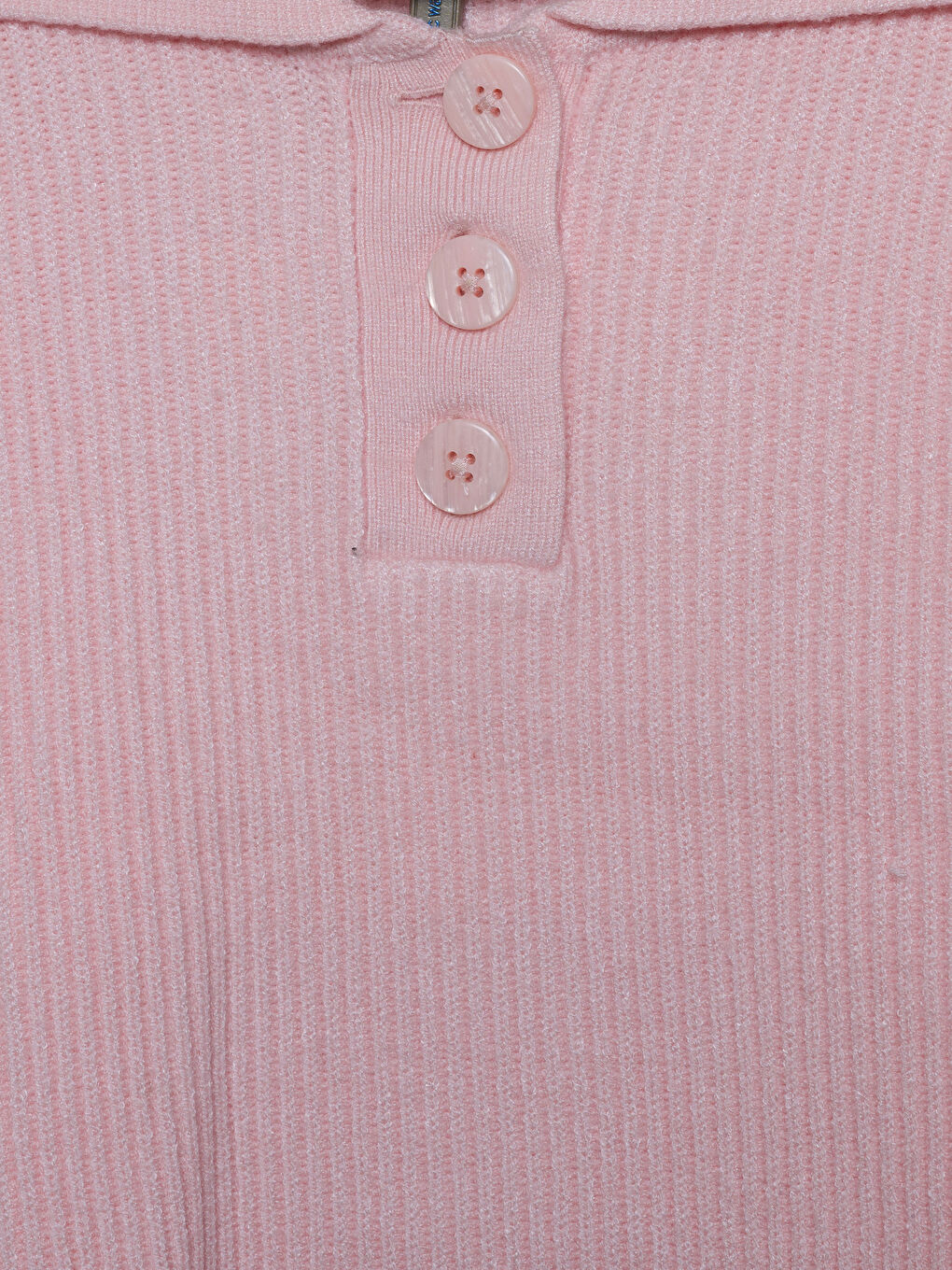 LCW Kids Polo Neck Girls' Knit Sweater -W4CG45Z4-LBZ