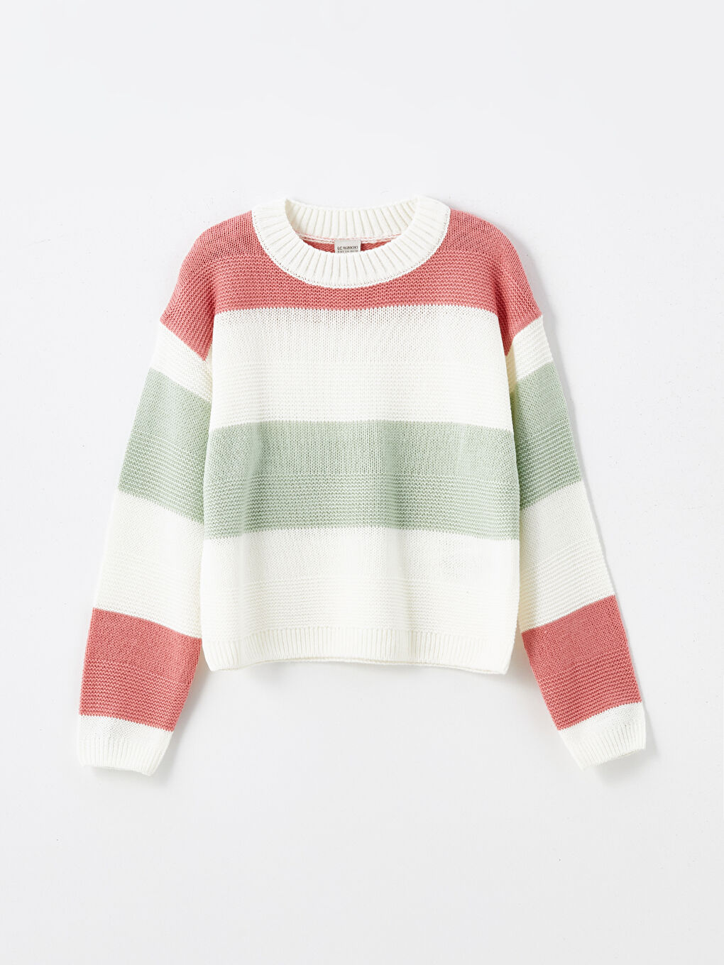 LC Waikiki Crew Neck Girls' Knitwear Sweater -W4CG46Z4-P8J
