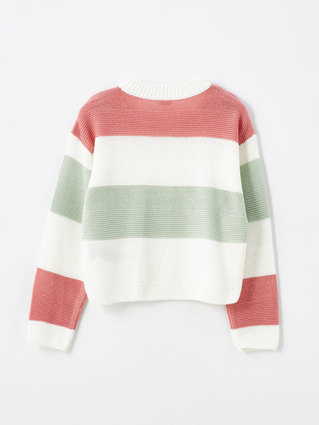 LC Waikiki Crew Neck Girls' Knitwear Sweater -W4CG46Z4-P8J