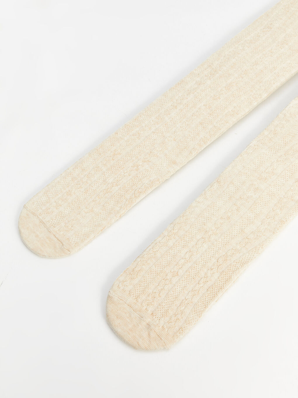 جوارب طويلة أساسية للبنات الرضع عبوتان-1