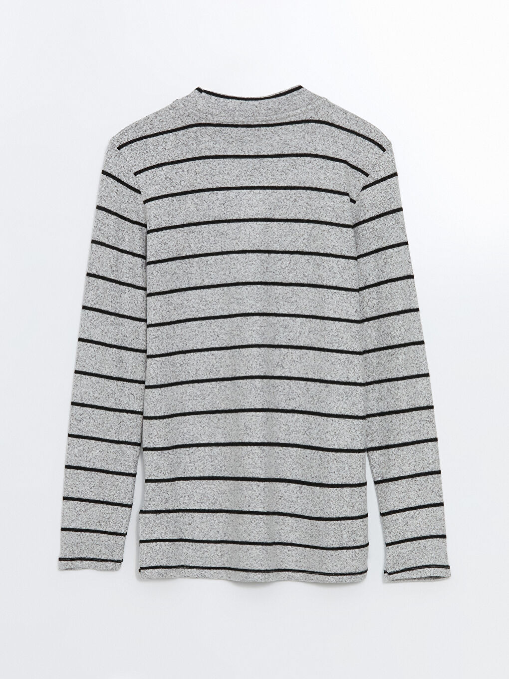 Funnel Neck Striped Women's Body-5