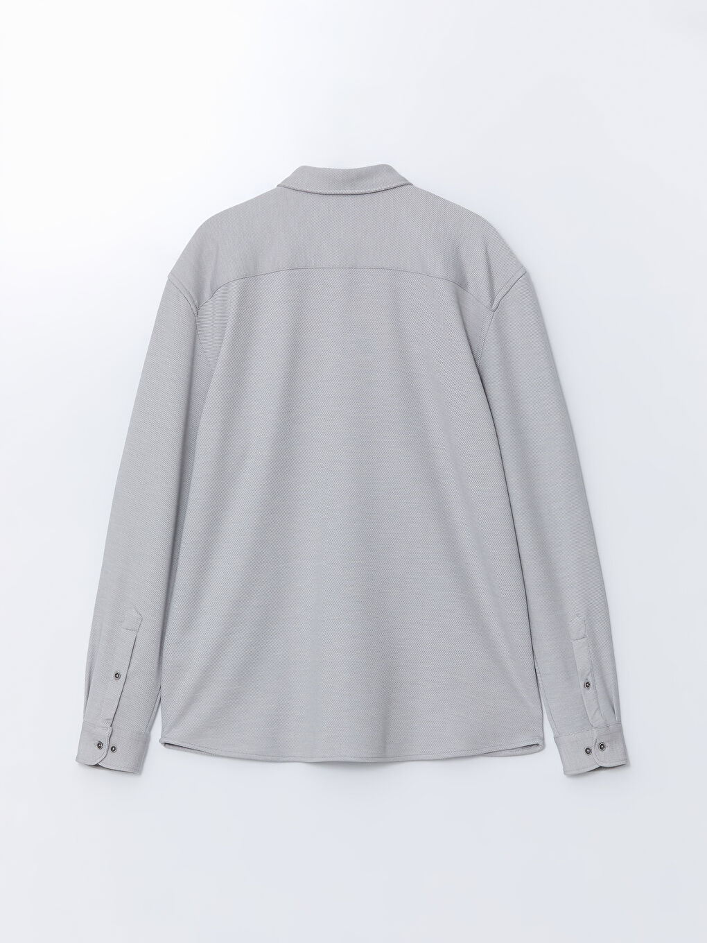 Slim Fit Long Sleeve Men's Shirt-7