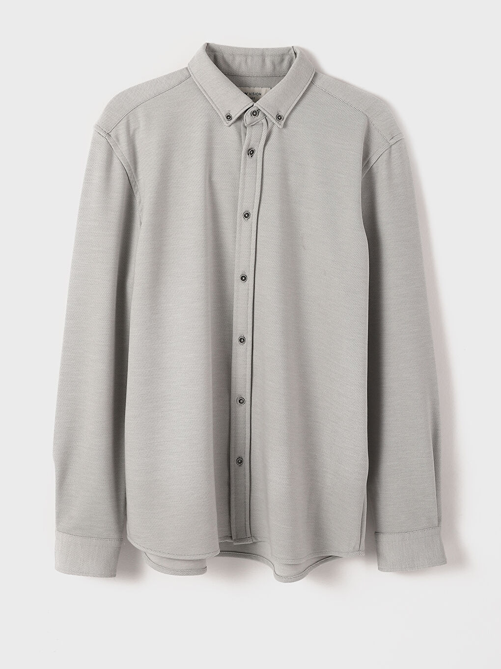 Slim Fit Long Sleeve Men's Shirt-4