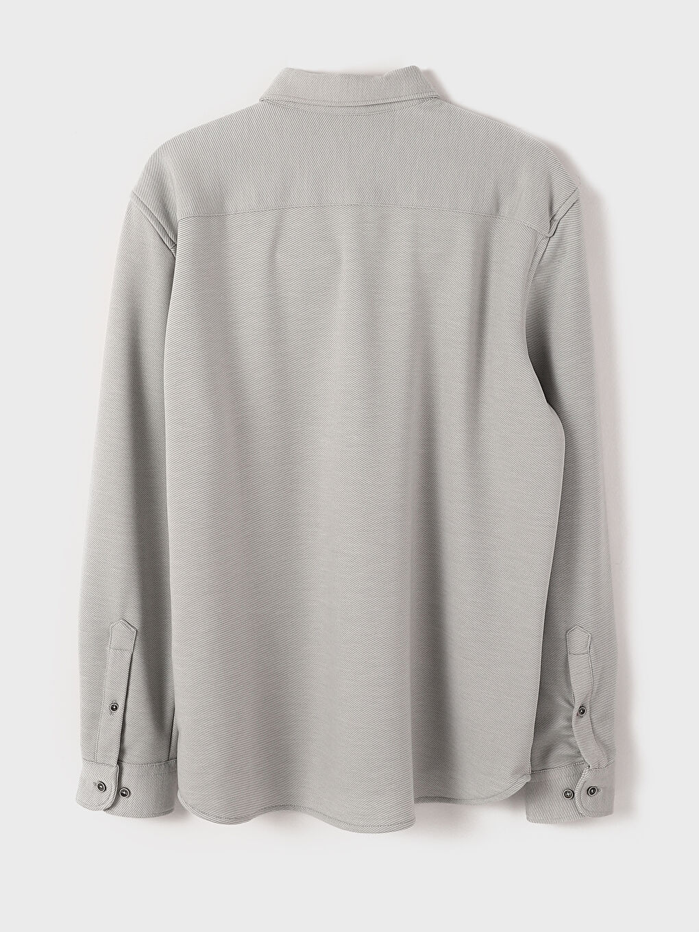 Slim Fit Long Sleeve Men's Shirt-6