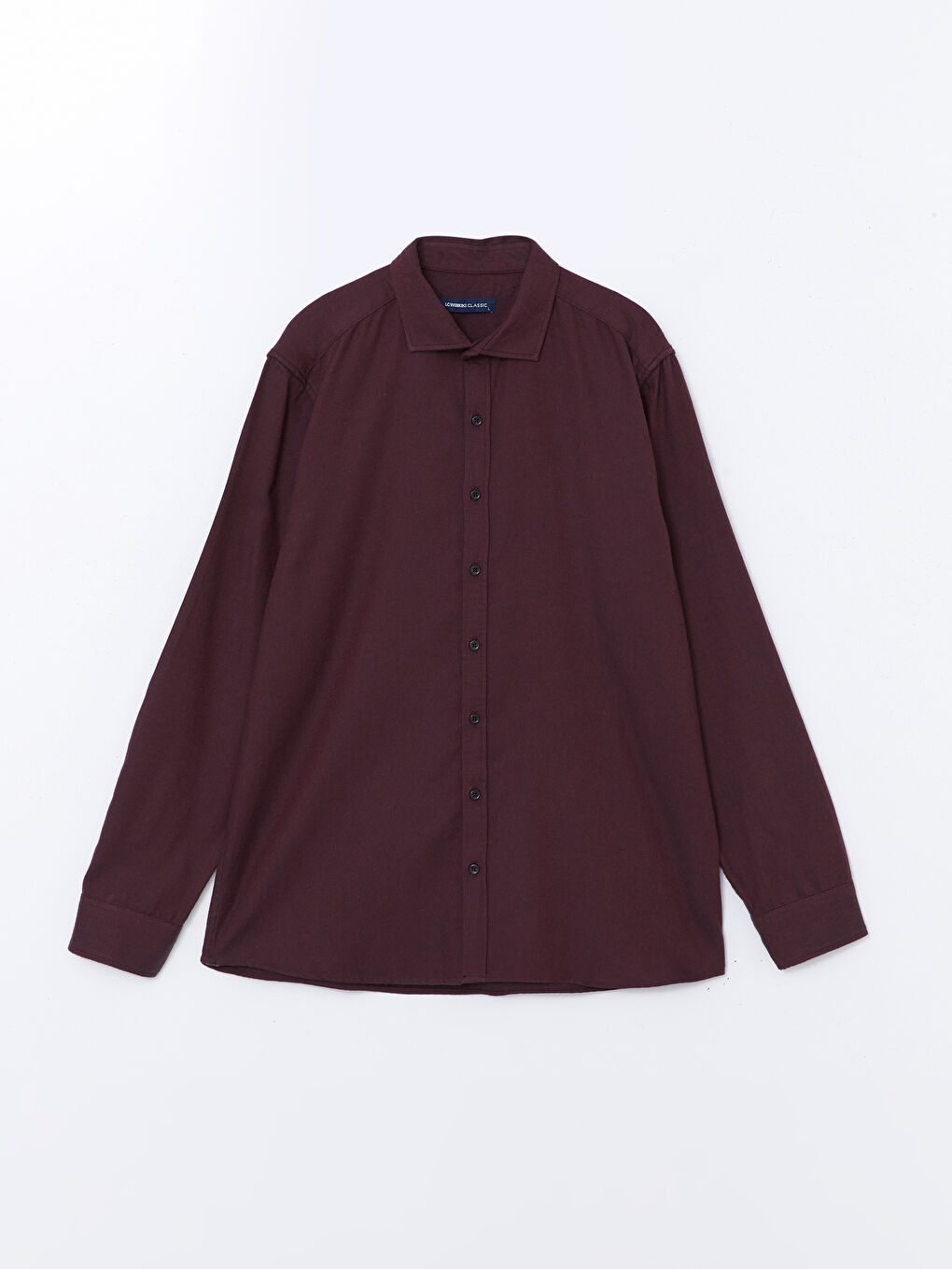 Slim Fit Long Sleeve Men's Shirt-4