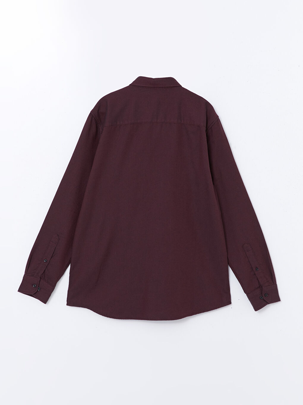 Slim Fit Long Sleeve Men's Shirt-5