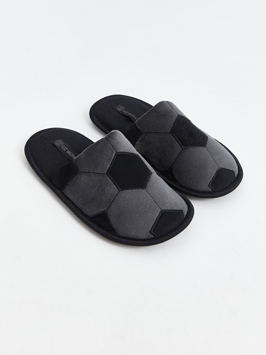Embroidered Plush Boys' Home Slippers -W4CJ19Z4-QTV