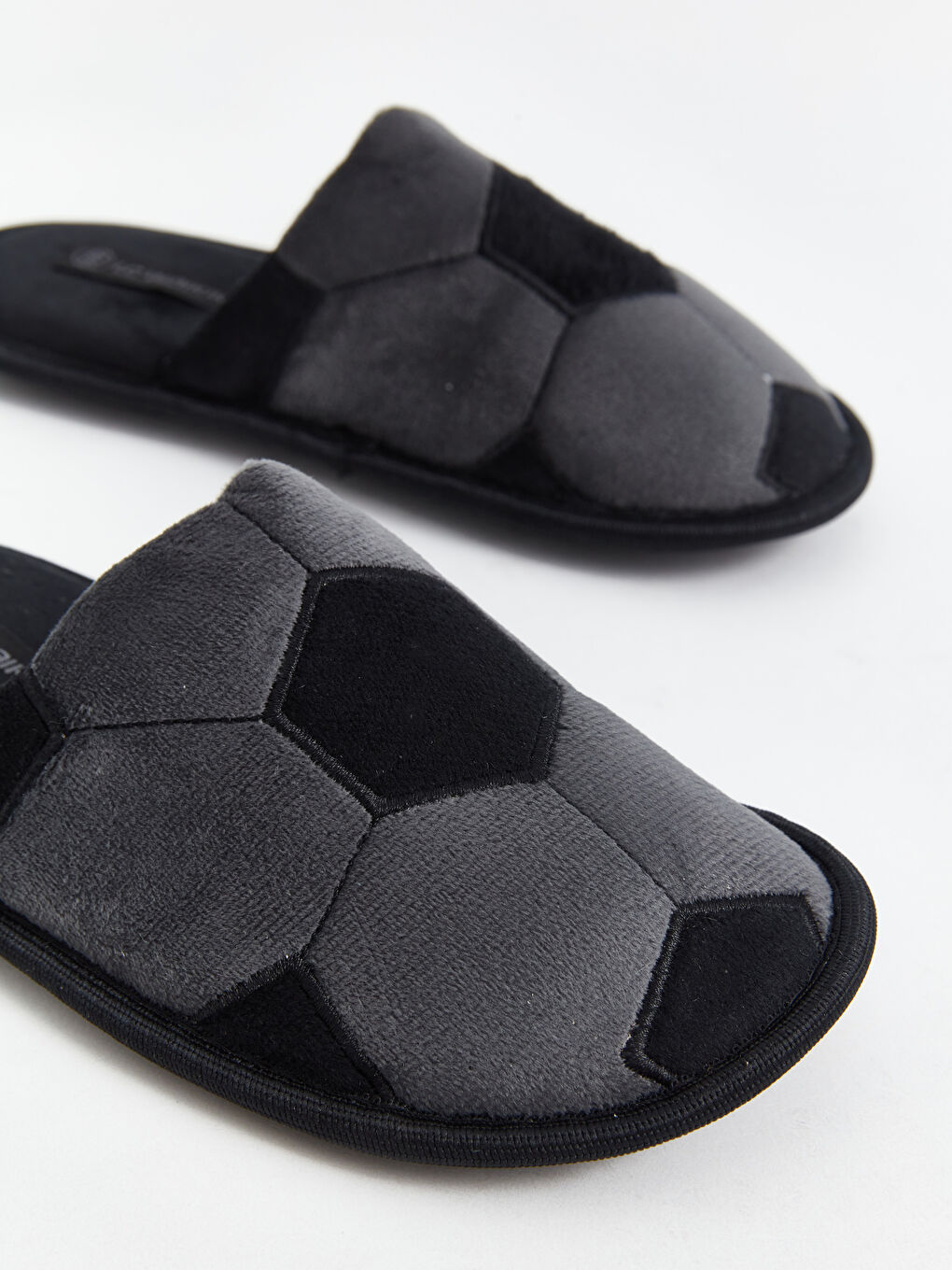 Embroidered Plush Boys' Home Slippers -W4CJ19Z4-QTV