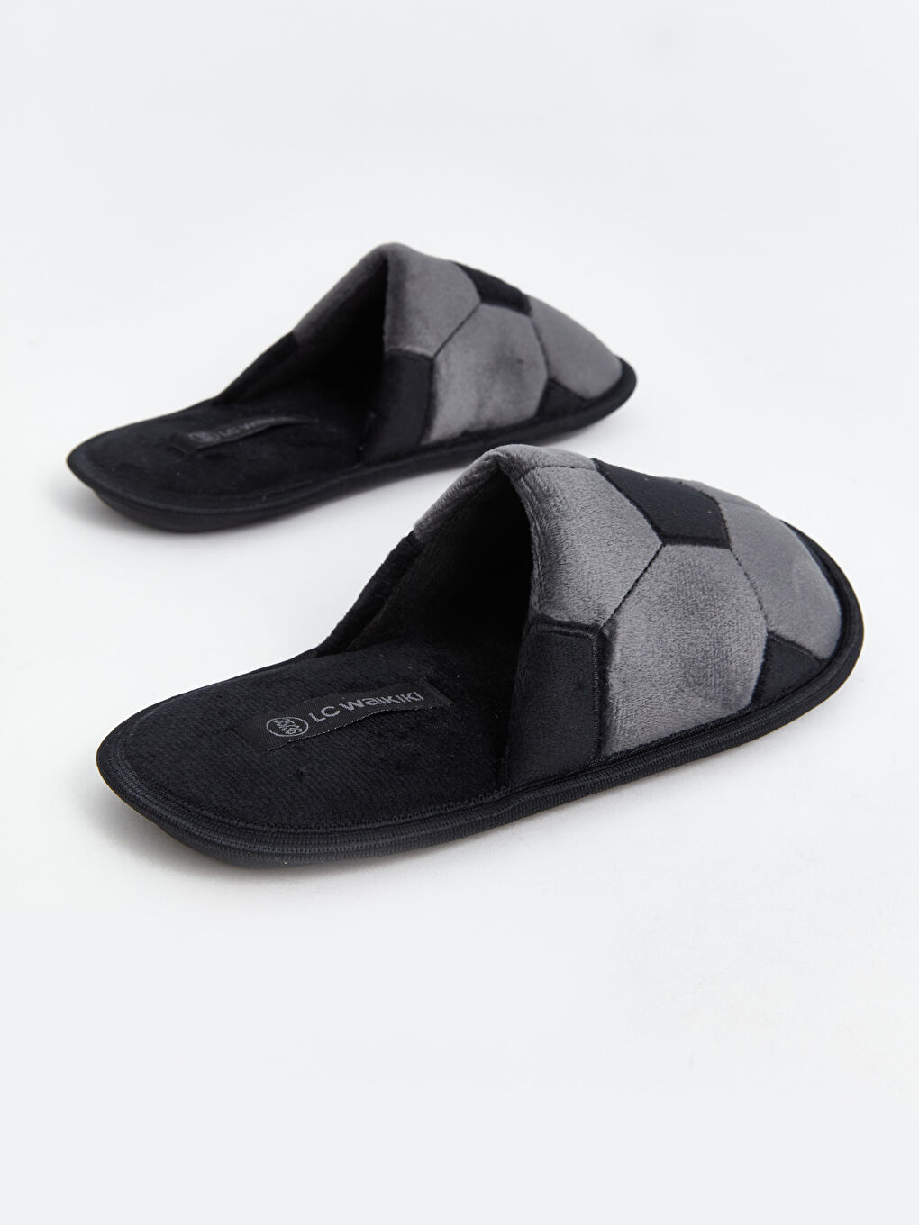 Embroidered Plush Boys' Home Slippers -W4CJ19Z4-QTV