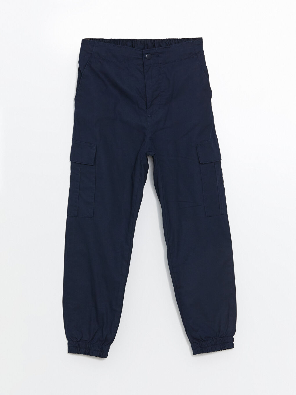 Boys' Trousers with Elastic Waist and Fleece Lining -W4CJ82Z4-HRC