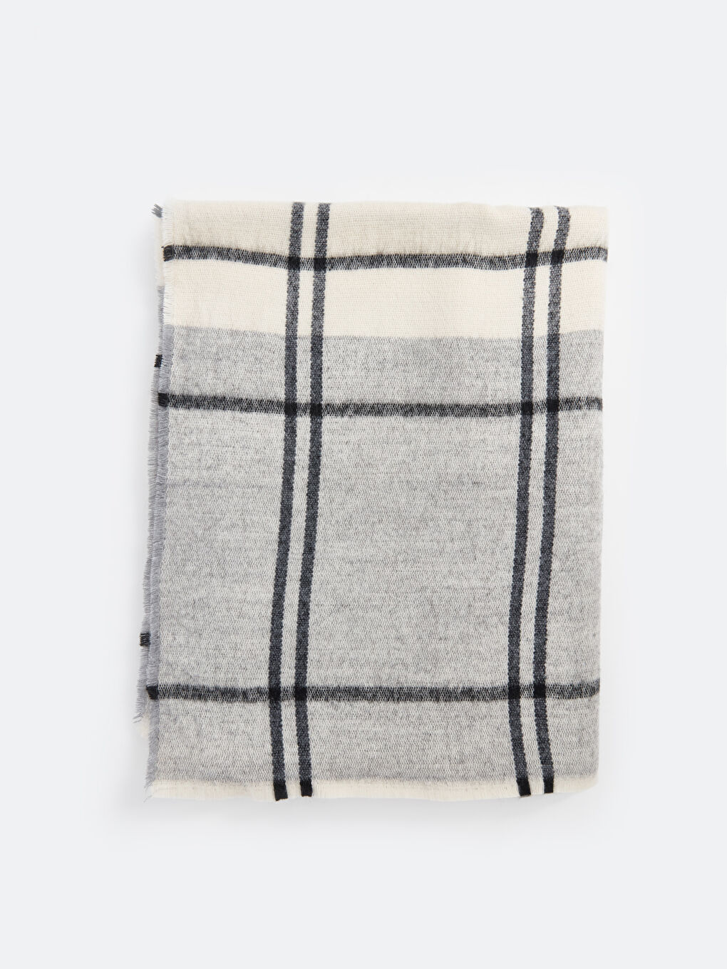 Plaid Patterned Women's Scarf-1