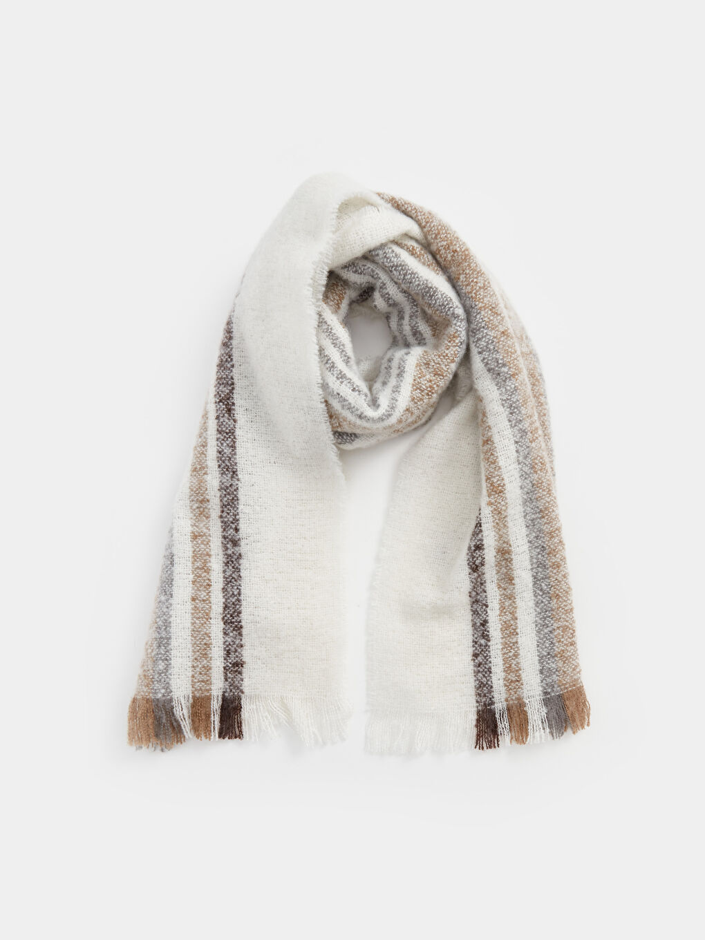 LCW ACCESSORIES Ριγέ Κασκόλ για Γυναίκες -W4CK75Z8-LFC