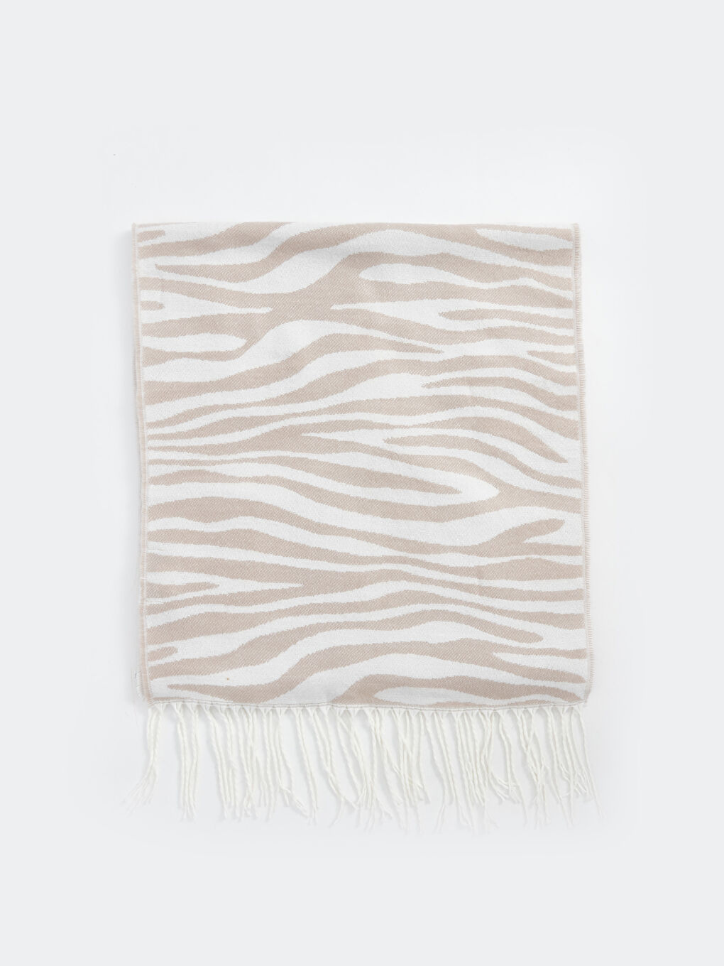 LCW ACCESSORIES Patterned Tasseled Women's Scarf -W4CK81Z8-LQB