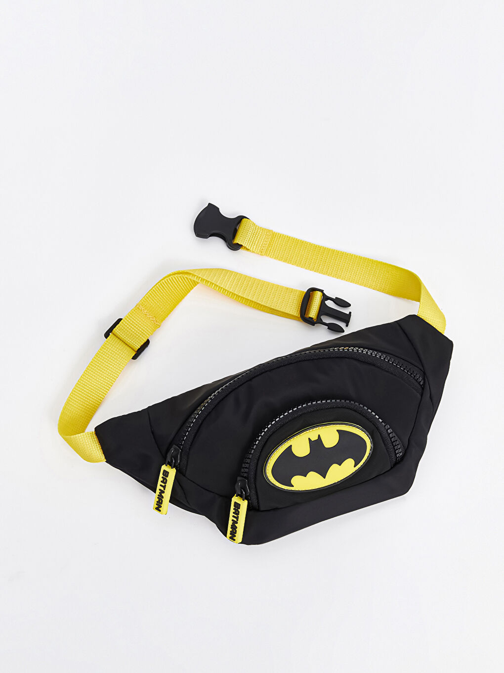 LCW ACCESSORIES Yeni Siyah Batman Baskılı Erkek Çocuk Göğüs Çantası