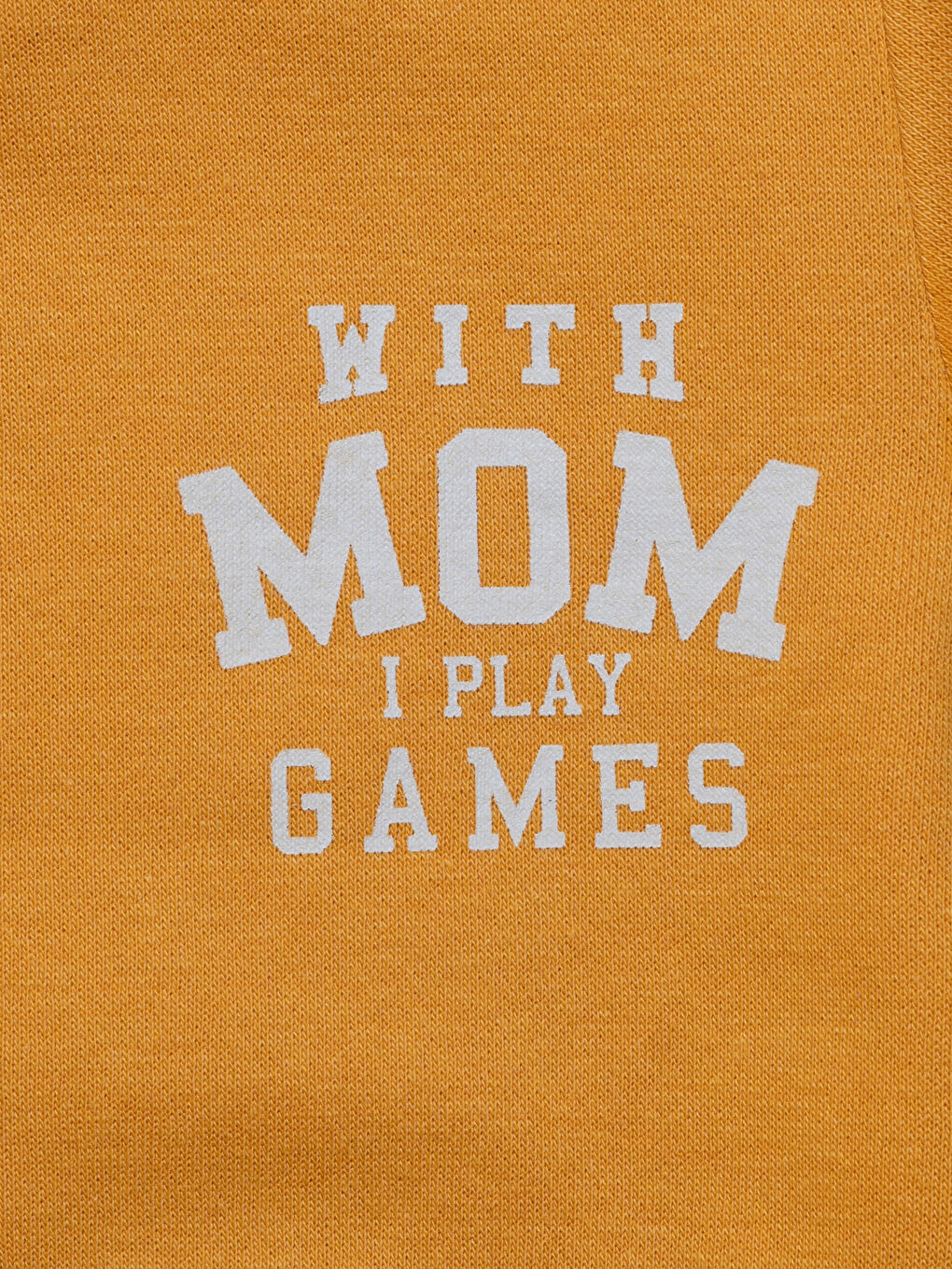 Crew Neck Thick Printed Baby Boys' Sweatshirt -W4CL49Z1-GLS
