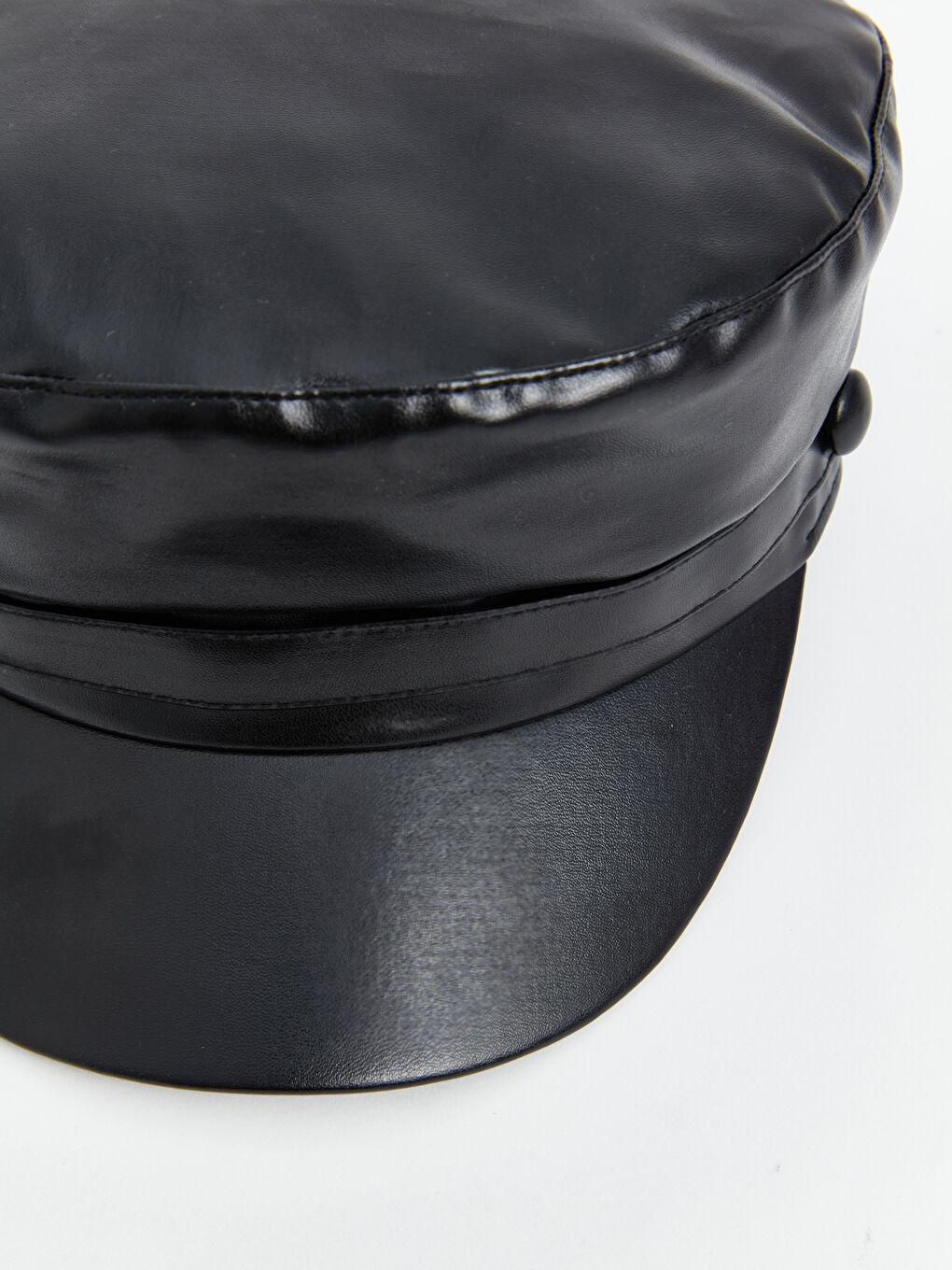 Faux Leather Girls' Captain's Hat -W4CL61Z4-HUC