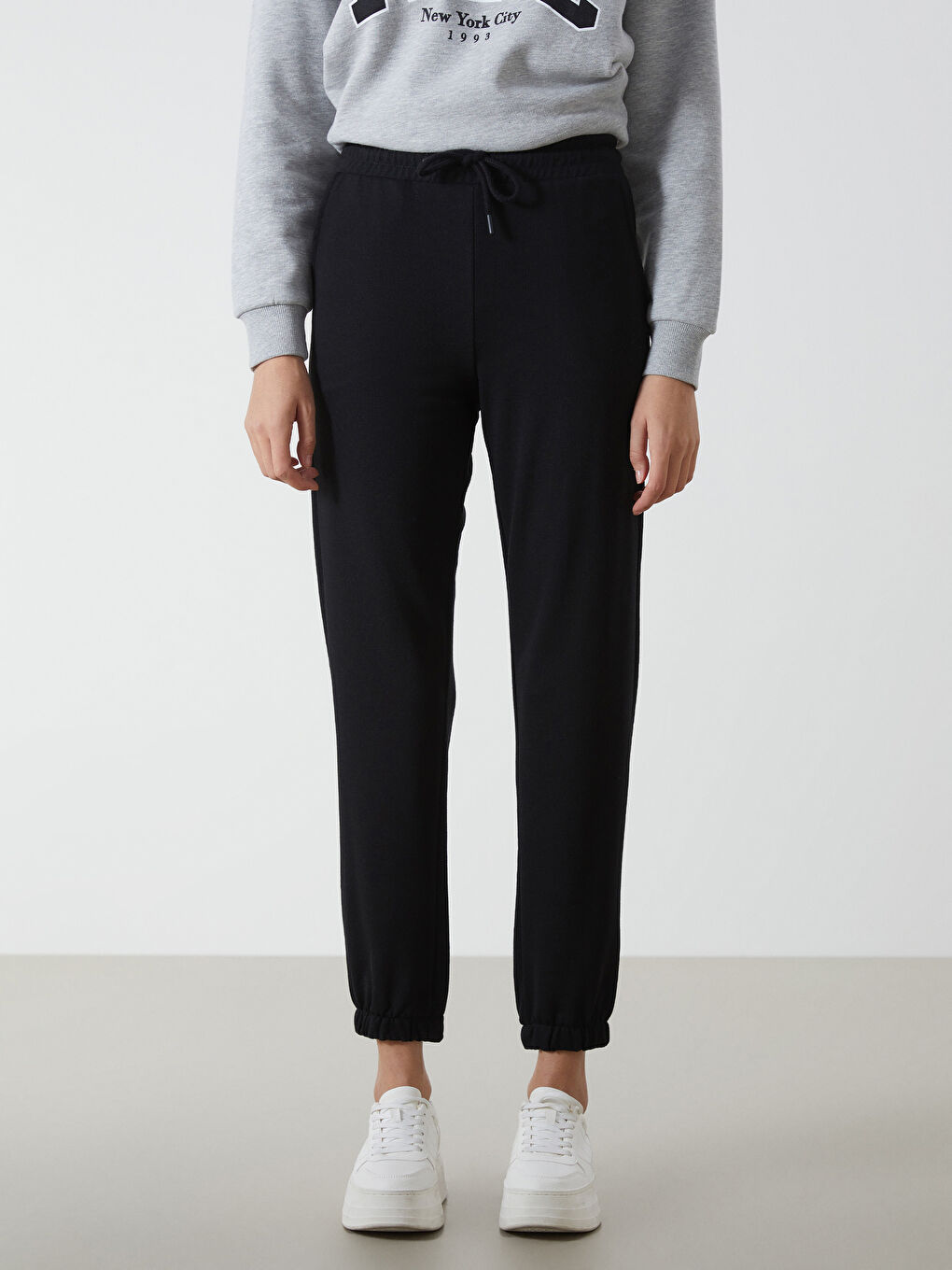 LCW Vision Beli Lastikli Kadın Jogger Eşofman Altı -W4CM07Z8-CVL