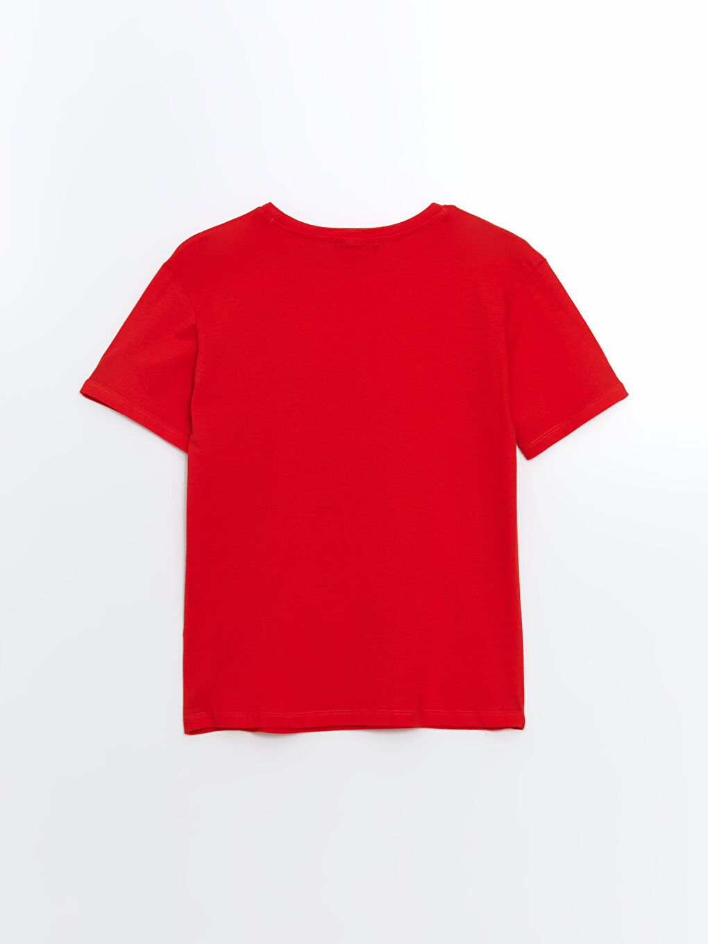 Crew Neck Printed Short Sleeve Women's T-Shirt-5