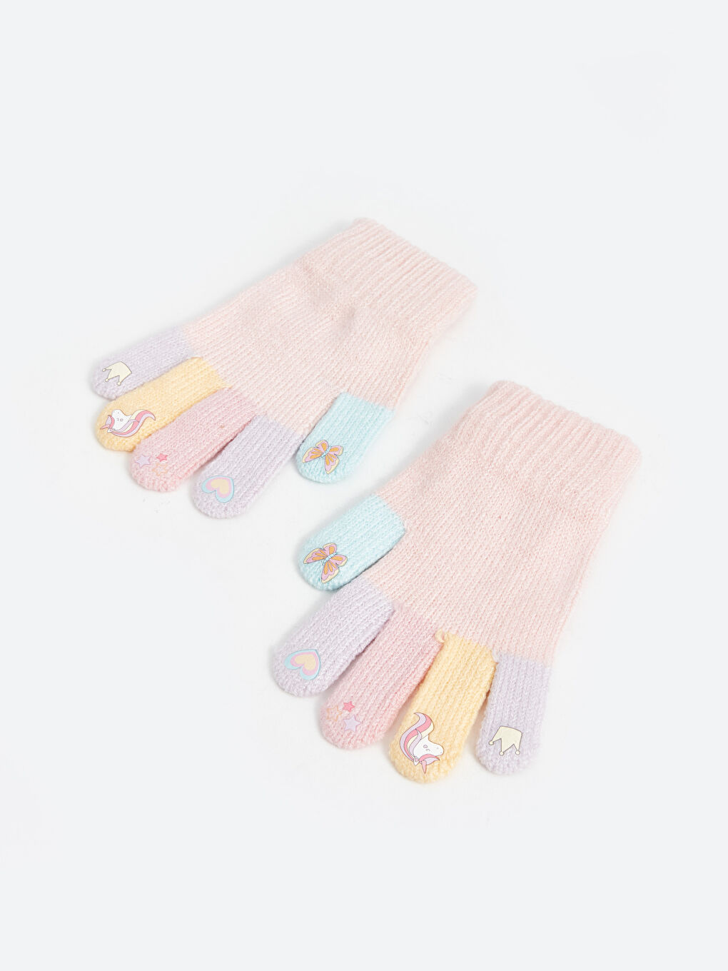 Animal Printed Baby Girls' Gloves