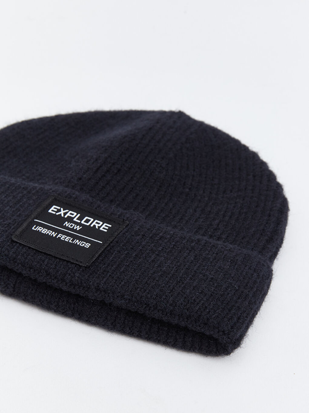 LCW ACCESSORIES Embroidered Text Men's Beanie -W4CN34Z8-CVL