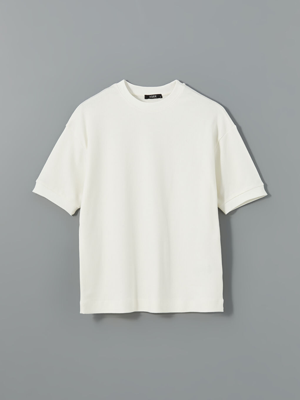 T-shirt à Manches Courtes pour Hommes avec Col Rond-4