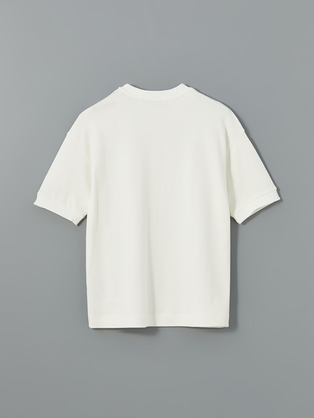 T-shirt à Manches Courtes pour Hommes avec Col Rond-5