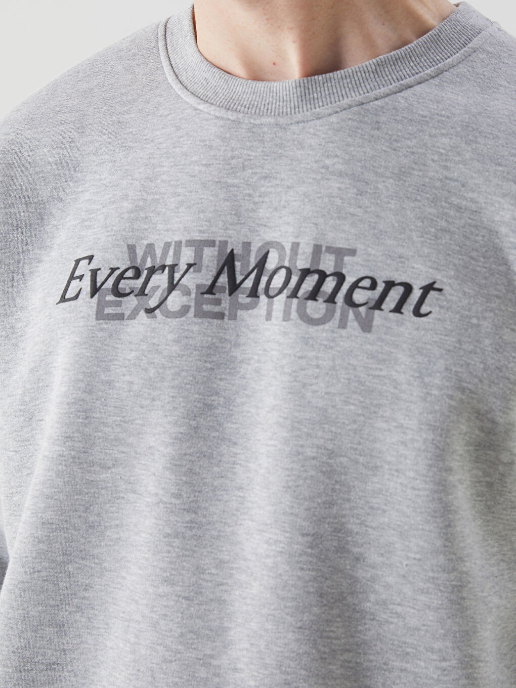 Crew Neck Men's Sweatshirt-2