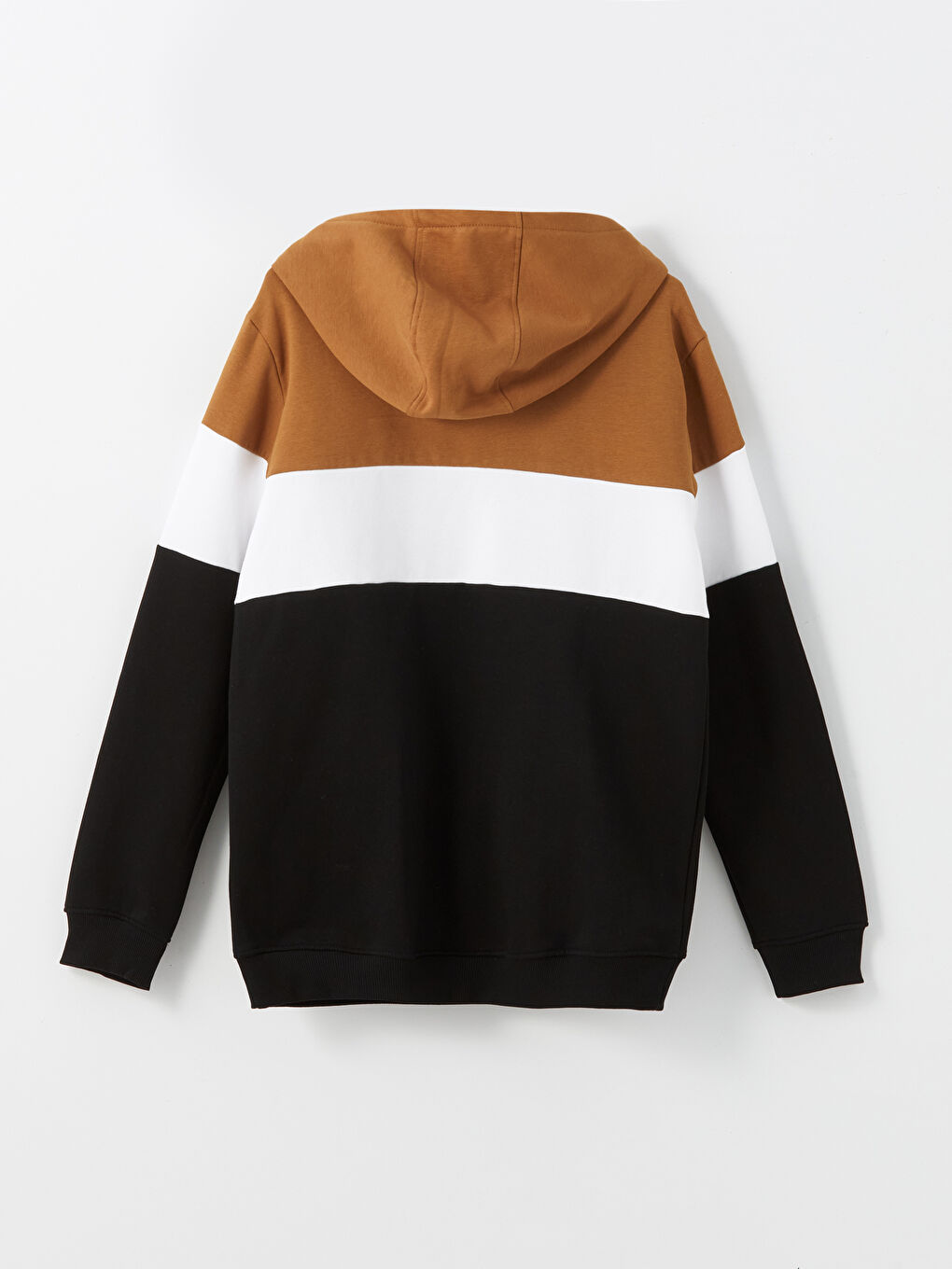 Long Sleeve Color Block Men's Hoodie-5