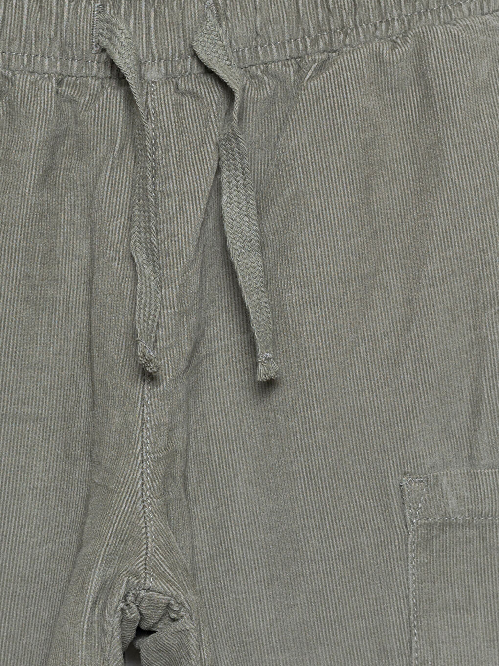 Elasticated Waist Baby Boys' Cargo Trousers -W4CO04Z1-GWK
