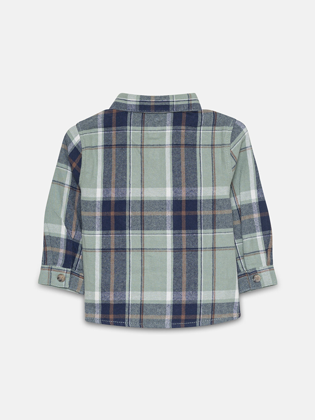 Chemise En Flanelle Écossaise À Manches Longues Pour Garçons-2