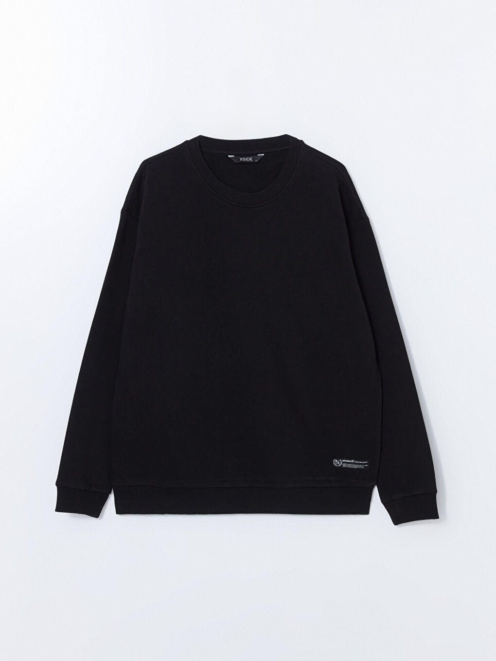 كنزة رياضية كم طويل برقبة دائرية للرجال-4