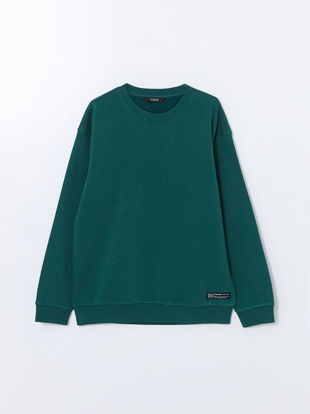 Crew Neck Long Sleeve Men's Sweatshirt-4