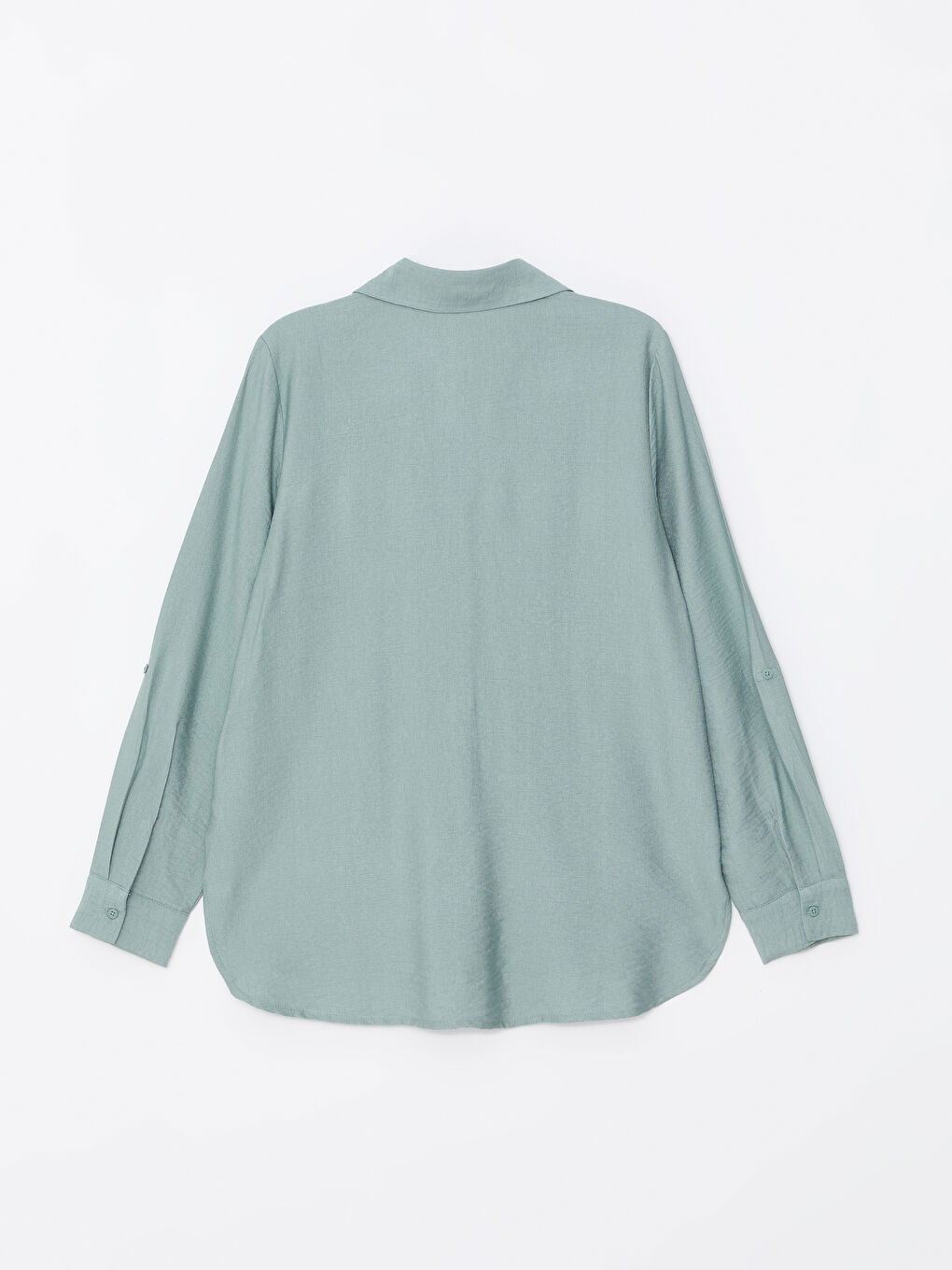 LCWAIKIKI Classic Plain Long Sleeve Women's Shirt -W4CO48Z8-GBN