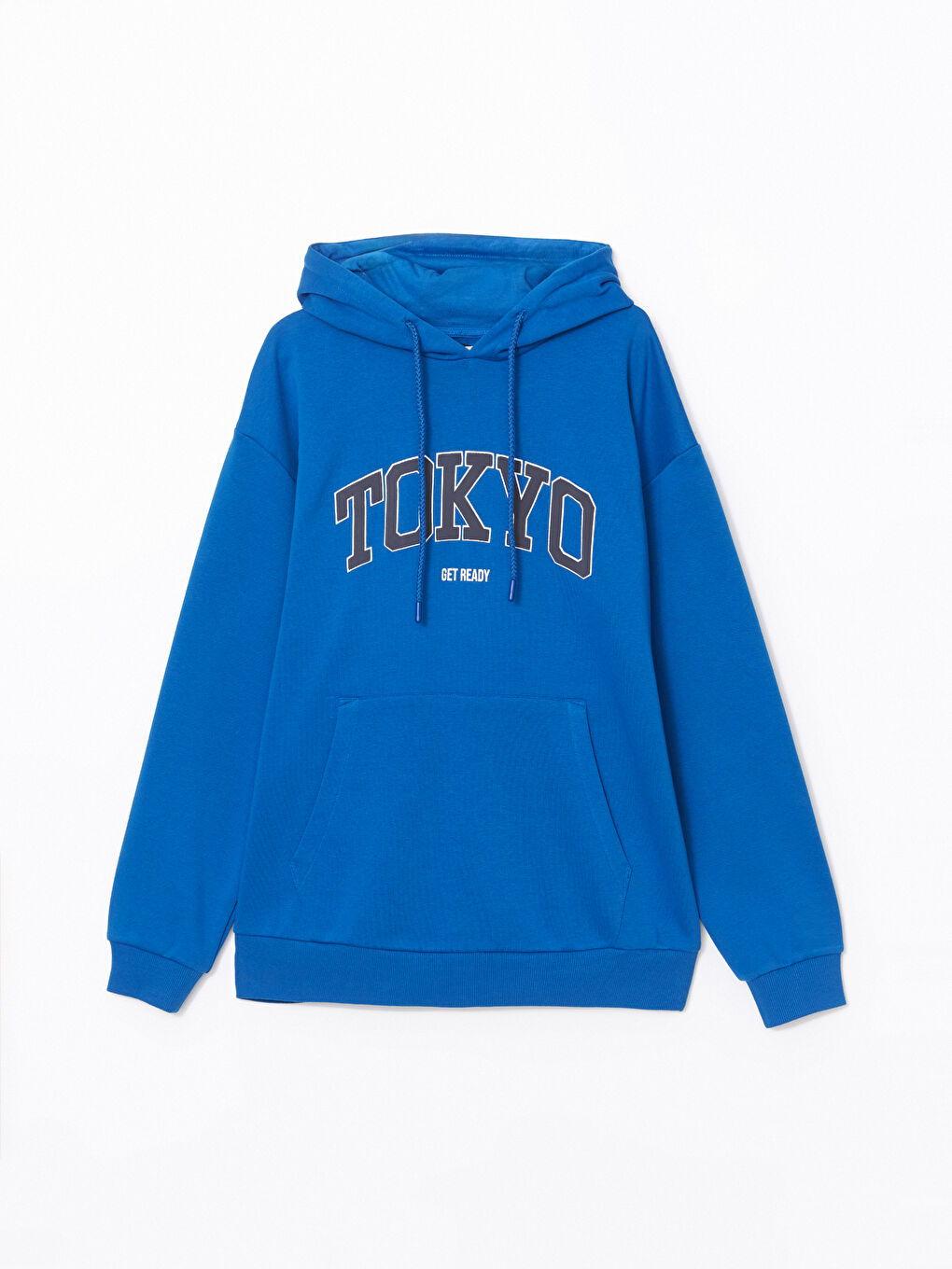 LCW Vision Long Sleeve Printed Men's Thick Hoodie -W4CO59Z8-HNU