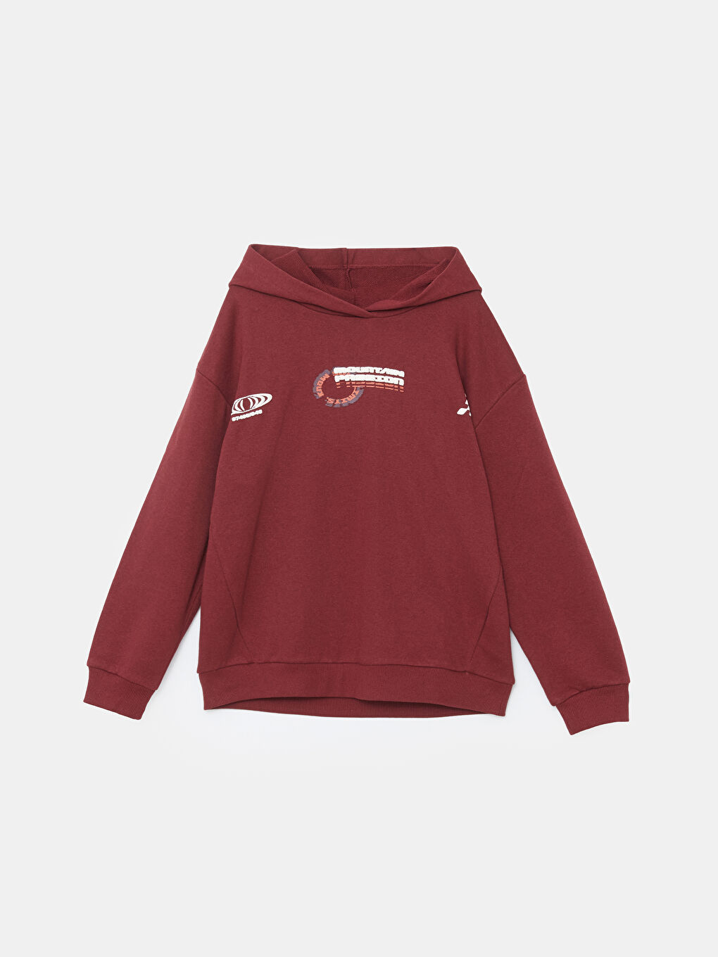 LC Waikiki Hooded Boys' Sweatshirt -W4CP31Z4-HRM