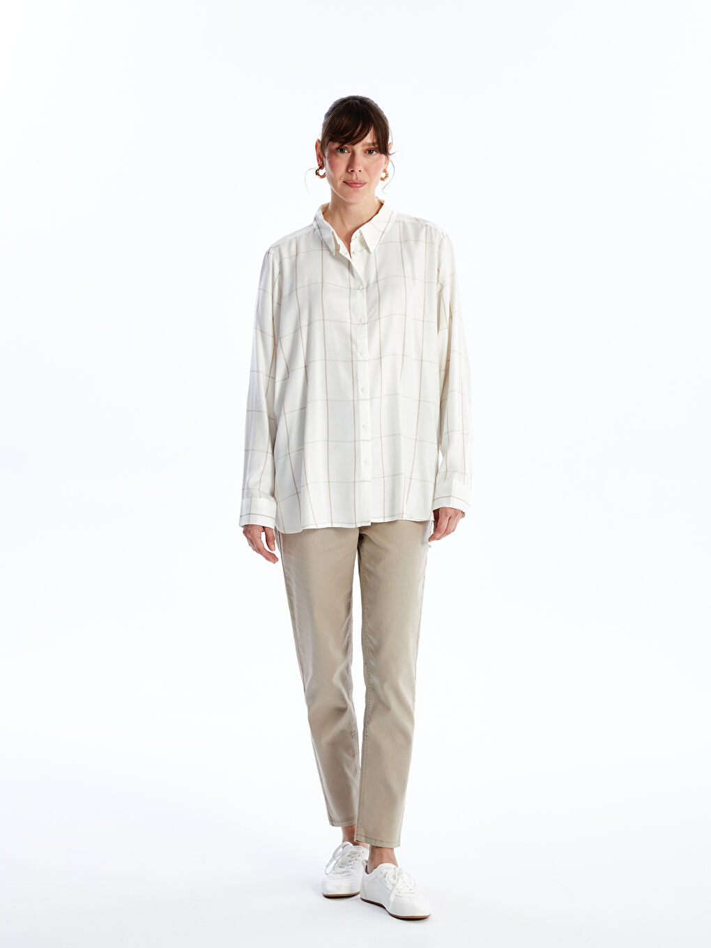 Plaid Women's Shirt-1