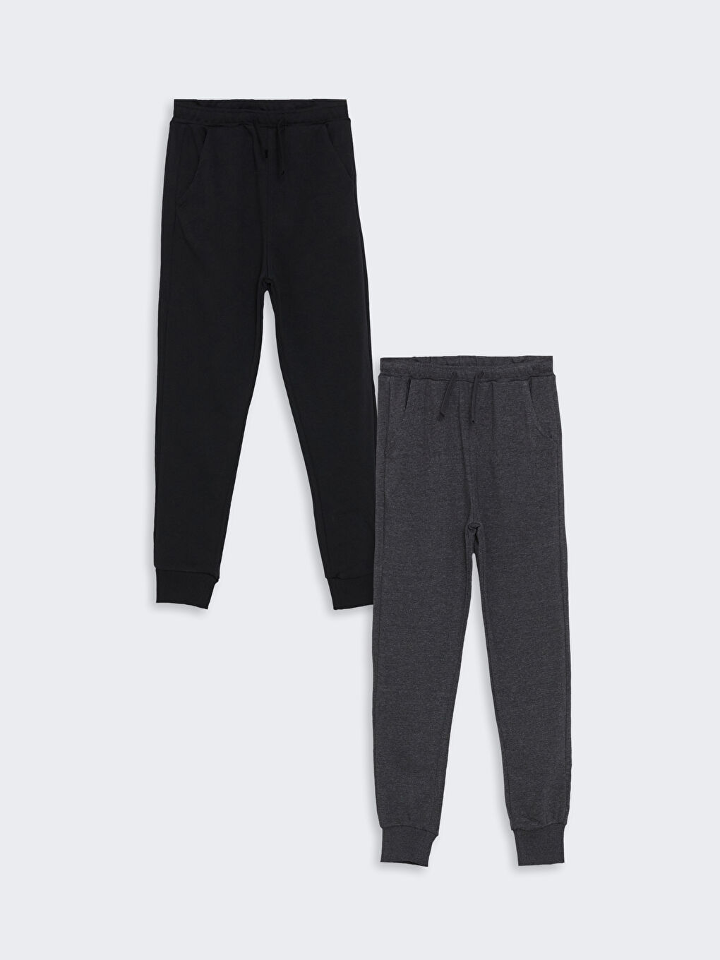Elasticated Waist Boys' Jogger Sweatpants 2 Pack