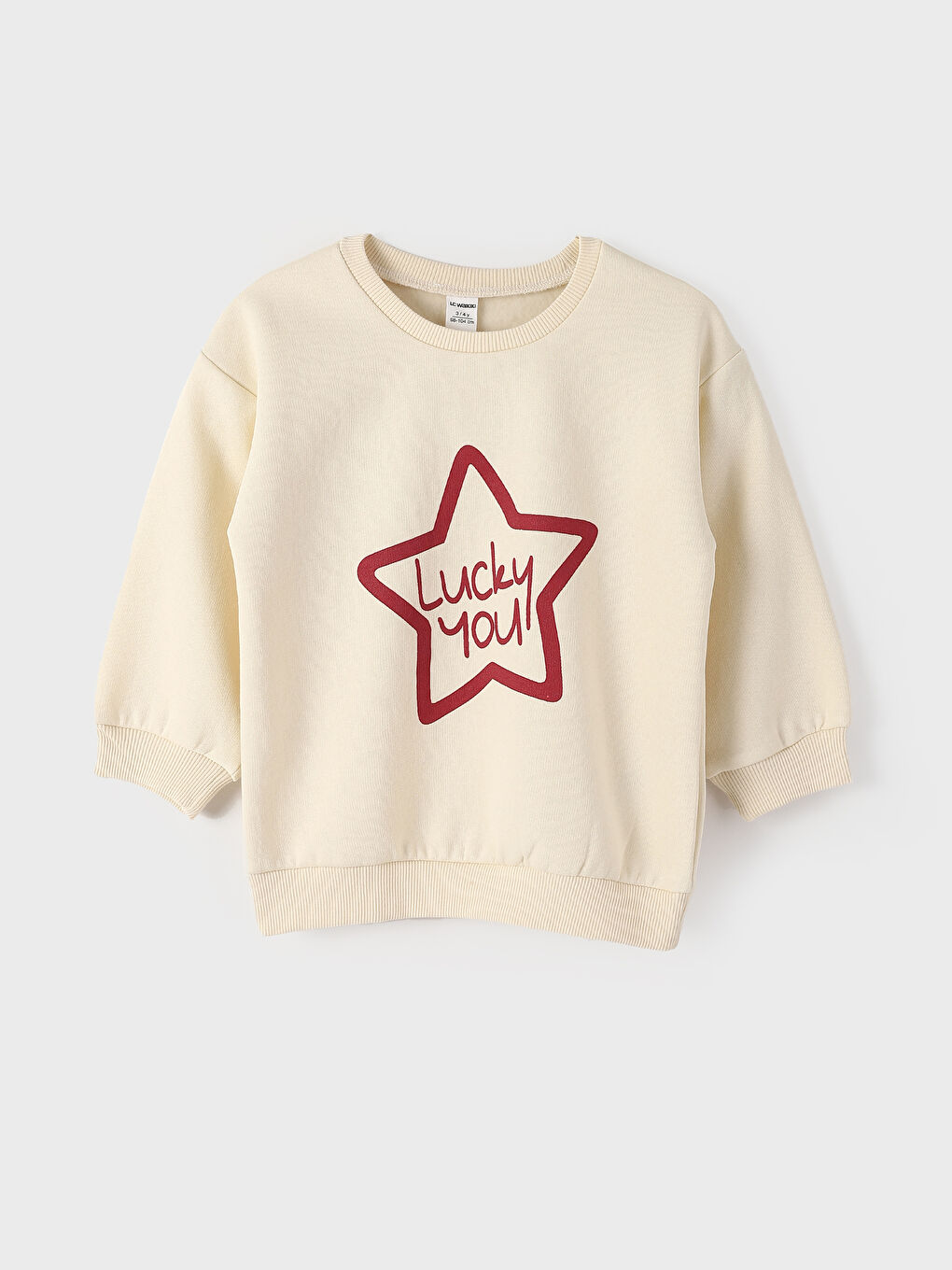 Crew Neck Printed Baby Girls' Sweatshirt 2 Pack-5