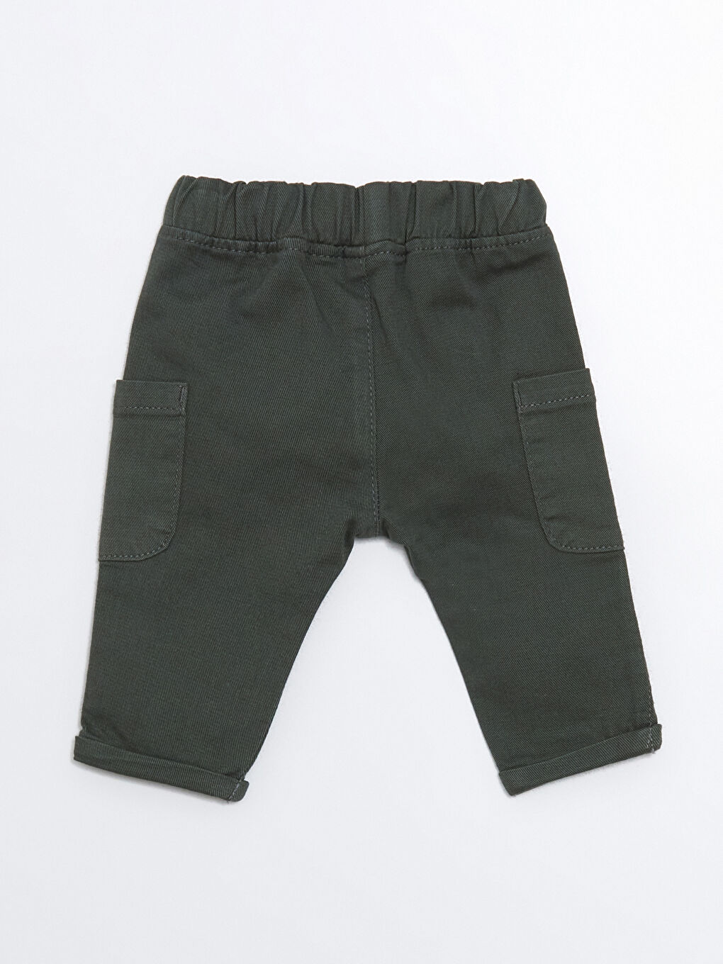 Basic Elastic Waist Baby Boy Cargo Pants -W4CQ52Z1-RQA