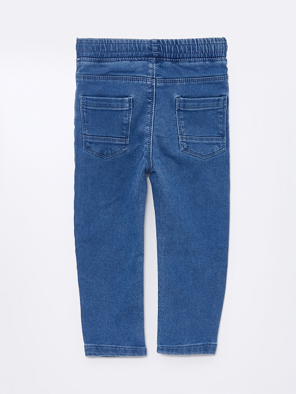 LCW Kids İndigo Beli Lastikli Basic Erkek Çocuk Jean Pantolon - 2