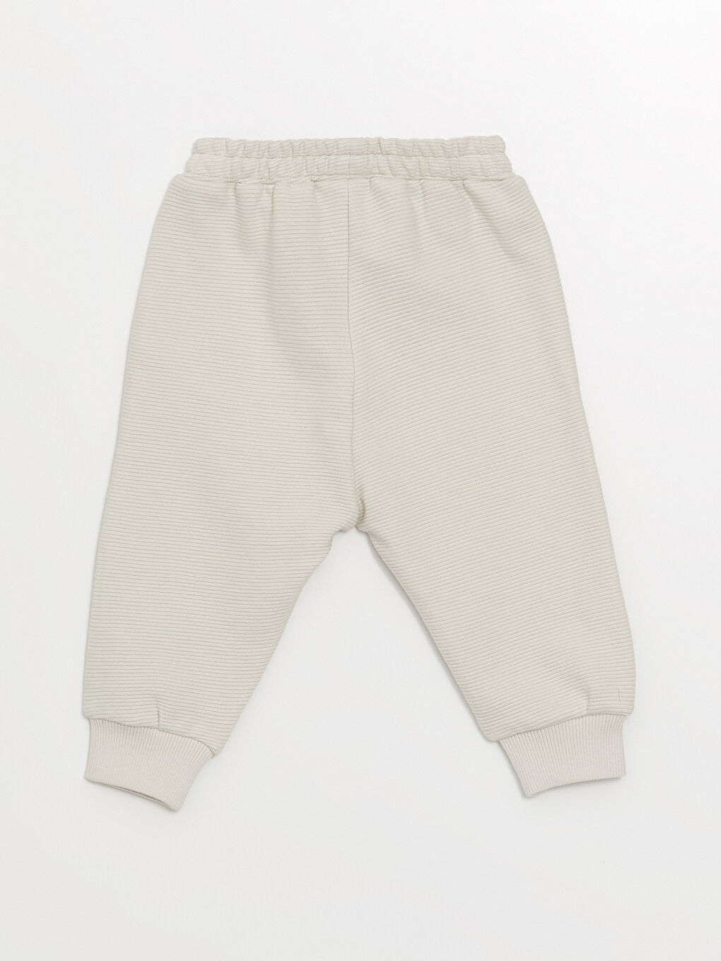 Bej Erkek Bebek Jogger Eşofman Altı-1